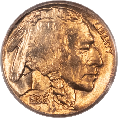 New Store Items 1936-D BUFFALO NICKEL – PCGS MS-65, MS-66 QUALITY!