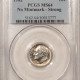 New Store Items 1982 NO MINTMARK – STRONG, ROOSEVELT DIME PCGS MS-64, FLASHY & TOUGH!