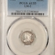 New Store Items 1835 CAPPED BUST HALF DIME, SMALL DATE, SMALL 5C – PCGS AU-50