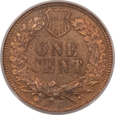 New Store Items 1876 PROOF INDIAN CENT – PCGS PR-64 RB