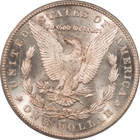 CAC Approved Coins 1892-CC MORGAN DOLLAR – PCGS MS-61, 2 PIECE RATTLER, VERY PQ & CAC APPROVED!