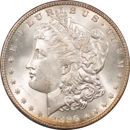 Morgan Dollars 1896 MORGAN DOLLAR – PCGS MS-65, MS-66 QUALITY, RATTLER & PREMIUM QUALITY!