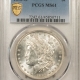 CAC Approved Coins 1898-O MORGAN DOLLAR – PCGS MS-66, PREMIUM QUALITY & CAC APPROVED!