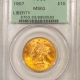 $10 1913 $10 INDIAN HEAD GOLD – PCGS MS-64, LUSTROUS! PREMIUM QUALITY, CAC APPROVED!