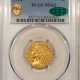 $5 1914-D $5 INDIAN HEAD GOLD – PCGS MS-62, FRESH, PREMIUM QUALITY & CAC APPROVED!