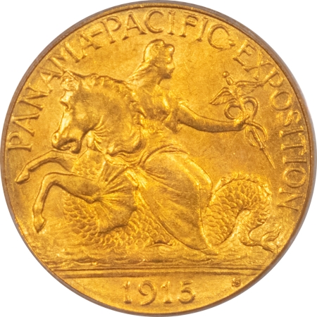 New Store Items 1915-S $2.50 PANAMA-PACIFIC GOLD COMMEMORATIVE – PCGS MS-64, FRESH & PQ!