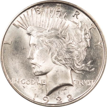 New Certified Coins 1922-D PEACE DOLLAR – PCGS MS-65, BLAST WHITE & FULLY STRUCK!