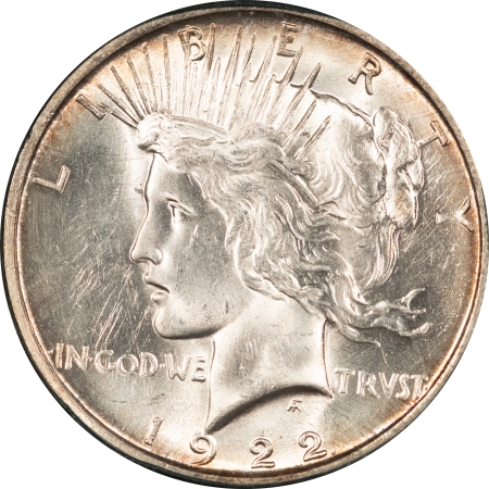 U.S. Uncertified Coins 1922-D PEACE DOLLAR – NICE FLASHY CHOICE UNCIRCULATED!