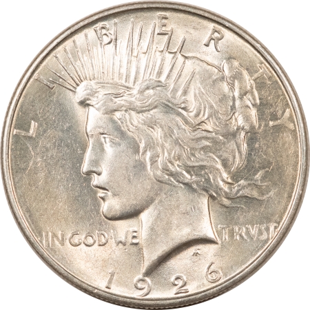 New Store Items 1926-D PEACE DOLLAR – HIGH GRADE NEARLY UNC, LOOKS CHOICE!