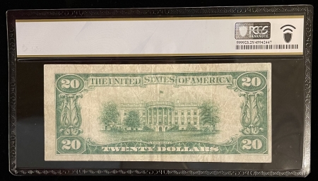 New Store Items 1928 $20 GOLD CERTIFICATE, FR-2402, PCGS BANKNOTE VF-25, BRIGHT & FRESH!