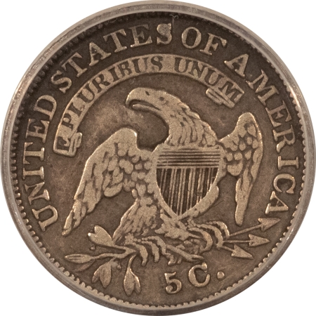 Capped Bust Half Dimes 1835 CAPPED BUST HALF DIME, SMALL 5C – ANACS VF-20, NICE ORIGINAL