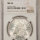 Franklin Halves 1954 PROOF FRANKLIN HALF DOLLAR, NGC PF-63, 100% WHITE & A HEADLIGHT!