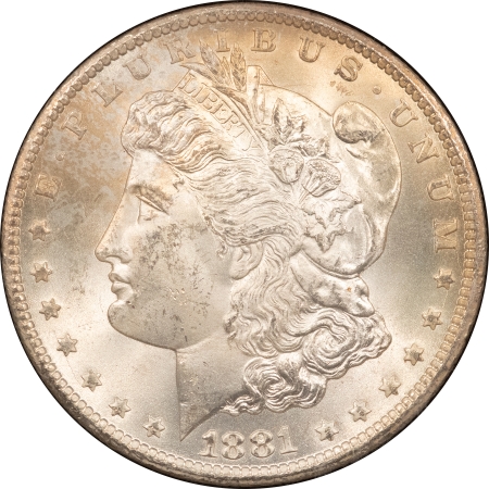 Dollars 1881-CC MORGAN DOLLAR – GSA W/ BOX & COA FRESH CHOICE UNCIRCULATED, NICE ORIGNAL