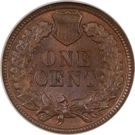 Indian 1882 INDIAN CENT, NGC MS-63 BN, REALLY CHOICE W/ HINTS OF RED!