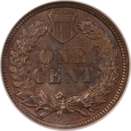 Indian 1884 INDIAN CENT, NGC MS-64 BN, REALLY CHOICE W/ HINTS OF RED!