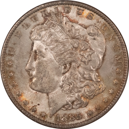 Dollars 1885 MORGAN DOLLAR, NGC BINION COLLECTION-FRESH FROM COLLECTION OF BINION $1s