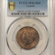 New Certified Coins 1893 CANADA LARGE CENT, KM-7 – PCGS MS-63 RB