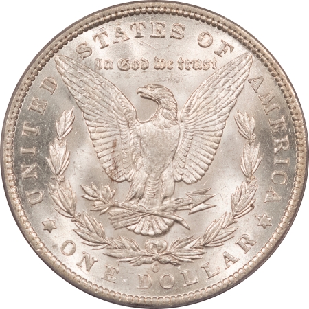SCARCE 1894-O MORGAN DOLLAR, PCGS MS-62; WHITE W/ LIVELY LUSTER & WELL STRUCK