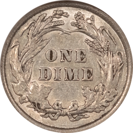 Barber Dimes 1898 BARBER DIME, NGC AU-50; FRESH FROM A BARBER DIME COLLECTION