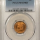 Lincoln Cents (Wheat) 1927-S LINCOLN CENT – PCGS MS-63 RB, REALLY CHOICE & PQ!