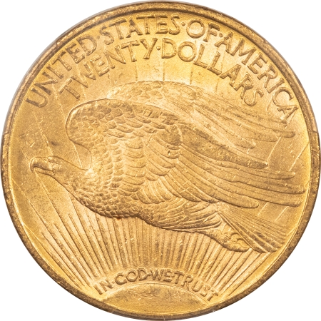 $20 1910 $20 ST GAUDENS GOLD – PCGS MS-63, LUSTROUS & CHOICE!