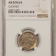 New Certified Coins 1862 THREE CENT SILVER – NGC UNCIRCULATED DETAILS CLEANED, PRETTY & LOOKS CHOICE