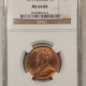 New Certified Coins 1917 CANADA LARGE CENT, KM-21 – NGC MS-64 BN, PRETTY