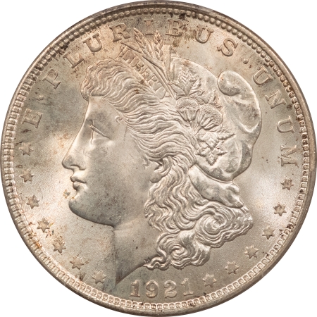 CAC Approved Coins 1921 MORGAN DOLLAR – PCGS MS-66+ CAC, FRESH & FLASHY, SUPERB & PQ! 10K+ IN MS-67