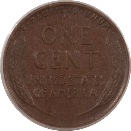 Lincoln Cents (Wheat) KEY 1922 NO D, STRONG REVERSE LINCOLN CENT, PCGS VF-35; PERFECT-BROWN, OGH & PQ!