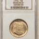 New Certified Coins 1920 PILGRIM COMMEMORATIVE HALF DOLLAR – NGC MS-64