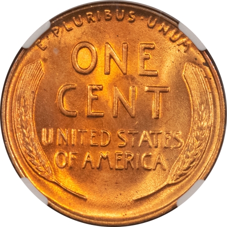 Lincoln Cents (Wheat) 1929 LINCOLN CENT – NGC MS-64 RD, BLAZING RED, LOOKS GEM!