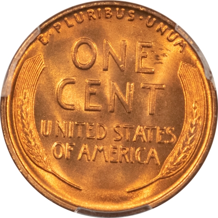 Lincoln Cents (Wheat) 1933 LINCOLN CENT, PCGS MS-65 RD; A SPARKLING, FIERY RED GEM-FROM ORIGINAL ROLL!