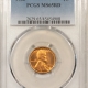 Lincoln Cents (Wheat) 1933 LINCOLN CENT, PCGS MS-65 RD; A SPARKLING, FIERY RED GEM-FROM ORIGINAL ROLL!