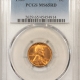 Lincoln Cents (Wheat) 1933 LINCOLN CENT, PCGS MS-66 RD; A SPARKLING, FIERY RED GEM-FROM ORIGINAL ROLL!