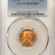 Lincoln Cents (Wheat) 1933-D LINCOLN CENT, PCGS MS-65 RD; SPARKLING, FIERY RED GEM-FROM ORIGINAL ROLL