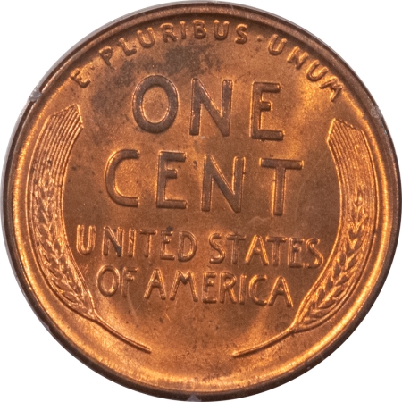 Lincoln Cents (Wheat) 1934-D LINCOLN CENT, PCGS MS-64 RD; BLAZING RED & PQ; RATTLER!