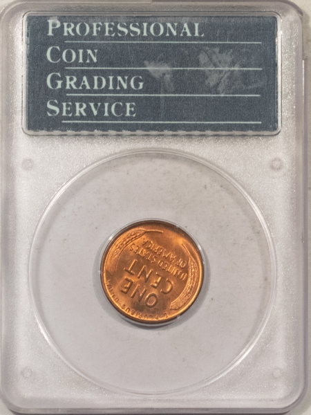 Lincoln Cents (Wheat) 1934-D LINCOLN CENT, PCGS MS-64 RD; BLAZING RED & PQ; RATTLER!