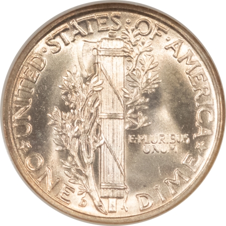 Dimes 1939-D MERCURY DIME, NGC MS-65 FB; BLAZING WHITE W/ SUPERB, MARK-FREE SURFACES!