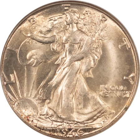 New Certified Coins 1946-D WALKING LIBERTY HALF DOLLAR – NGC MS-65, FRESH & FLASHY GEM!