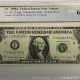 Small Federal Reserve Notes 1988-A $1 FRN EXPERIMENTAL WEB PRESS, ATLANTA FR1917F, F-N BLOCK PCGS CH 64 PPQ