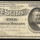 Large U.S. Notes 1869 $1 LEGAL TENDER RAINBOW, FR-18 ALLISON-SPINNER, BRIGHT & abt VF, SMALL HOLE