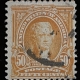 New Store Items SCOTT #342, $1 VIOLET-BROWN, AVERAGE CENTERING, USED-CAT $90