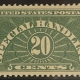 Special Handling Stamps SCOTT #QE4a 25c YELLOW-GREEN, PSE XF90 MINT OGNH, SMQ $60