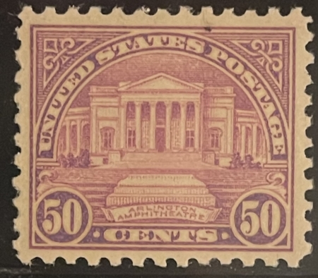 New Store Items SCOTT #701 50c RED-LILAC, PSE VF-XF 85, MINT OGNH, SMQ $65