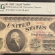 Large U.S. Notes 1862 $1 LEGAL TENDER, FR-16c, PMG-VF-30; FRESH FROM OLD-TIME COLLECTION!