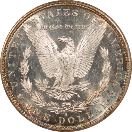 Morgan Dollars 1881-S MORGAN DOLLAR – NGC MS-65 PL, PROOFLIKE & PREMIUM QUALITY, OLD FATTIE!