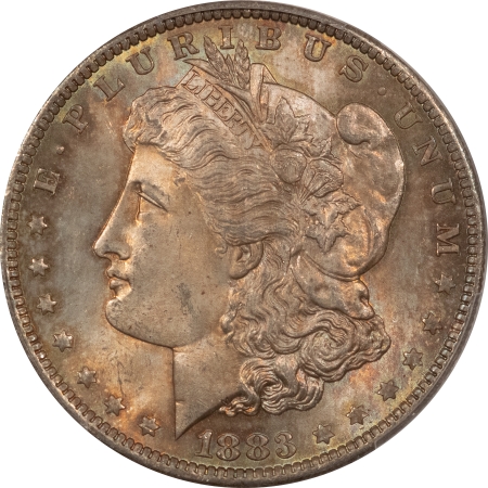 Morgan Dollars 1883-O MORGAN DOLLAR – PCGS MS-64, ORIGINAL TONED!