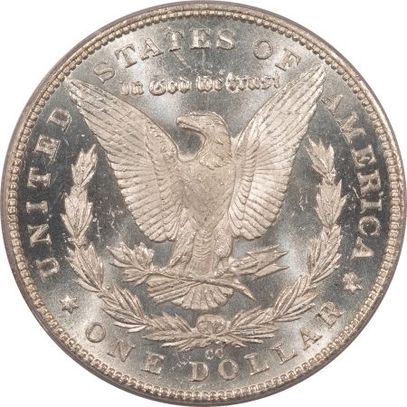 Morgan Dollars 1884-CC MORGAN DOLLAR – PCGS MS-64 DMPL, OLD GREEN HOLDER & PREMIUM QUALITY!