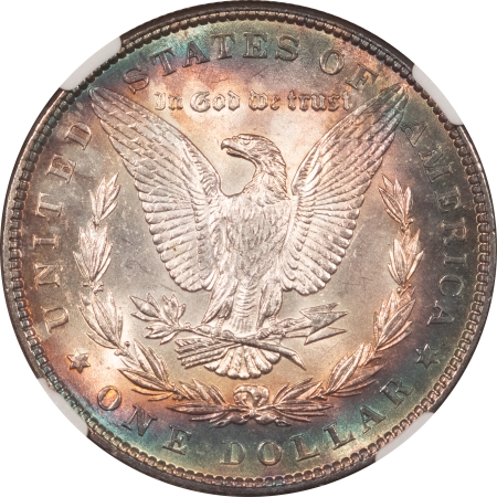 Dollars 1886 MORGAN DOLLAR – NGC MS-63, VERY PRETTY & CHOICE!
