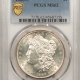 Morgan Dollars 1886 MORGAN DOLLAR – PCGS MS-65, 66 QUALITY, WHITE, OGH, PREMIUM QUALITY!
